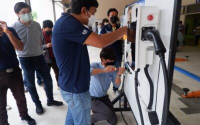 Career for the Future Academy จัดอบรมหลักสูตรฝึกอบรมเชิงปฏิบัติการ ความรู้พื้นฐานสำหรับช่างติดตั้งสถานีประจุไฟฟ้าสำหรับยานยนต์ไฟฟ้า (Fundamental of EV Charger Installation)
