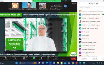 Career for the Future Academy จัดฝึกอบรมหลักสูตรรู้จริงเทคโนโลยีโรงปลูกพืชแนวตั้งใน 2 วัน (Mastering Vertical Farming System in 2 Days: VF2) รุ่นที่ 8 ถ่ายทอดสด ในระบบ Online ผ่านโปรแกรม Zoom