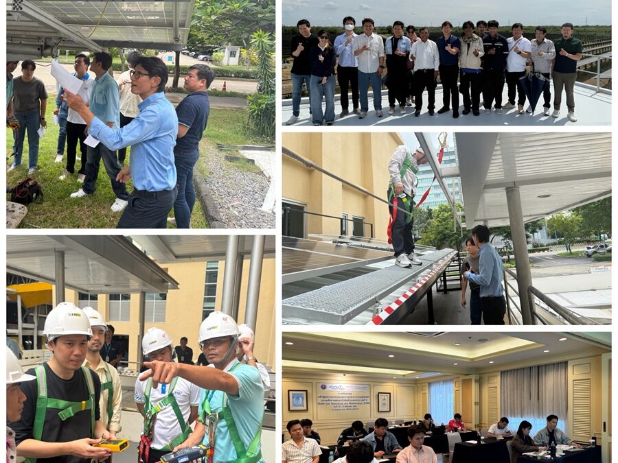 Career for the Future Academy จัดฝึกอบรมหลักสูตรการตรวจสอบและบำรุงรักษาระบบผลิตไฟฟ้าจากพลังงานแสงอาทิตย์อย่างครบวงจร (Solar Cell Operations and Maintenance: SCM) รุ่นที่ 8