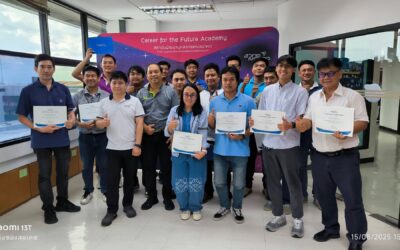 Career for the Future Academy จัดอบรมหลักสูตรฝึกอบรมเชิงปฏิบัติการความรู้พื้นฐานสำหรับช่างติดตั้งสถานีประจุไฟฟ้าสำหรับยานยนต์ไฟฟ้า รุ่นที่ 4